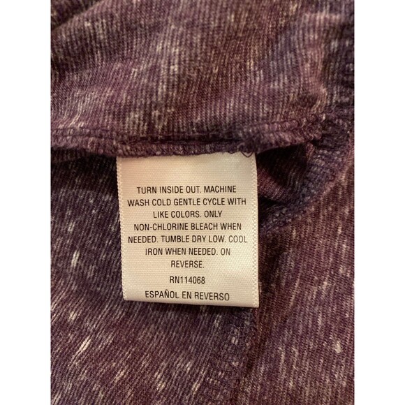 Style & Co Sport Women’s T Shirt Size Small Purple “Wake Up & Love Life” - Picture 9 of 12
